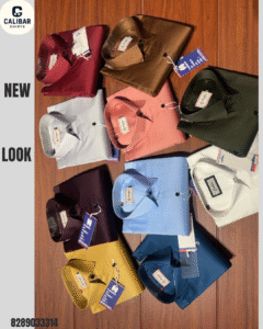 New collection of Calibar Shirts in premium cotton fabric – stylish formal and casual shirts for men in various colors. Contact Calibar Shirts